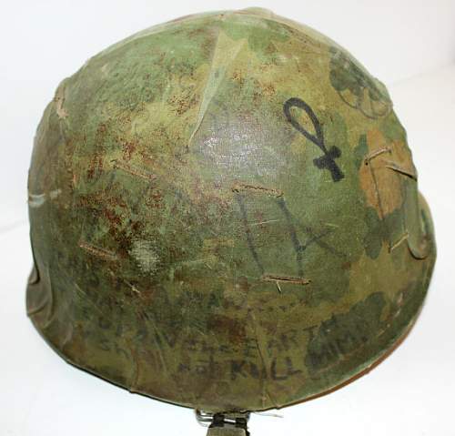 Show off your Vietnam Helmet Graffiti