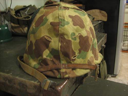 Question: WWII M1 Helmet Navy? Marine? Anybody Know?
