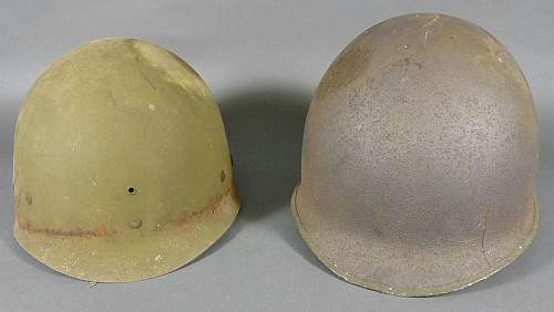 WWII M-2 D BALE or M-1 C HELMET ???