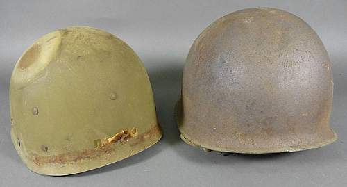 WWII M-2 D BALE or M-1 C HELMET ???