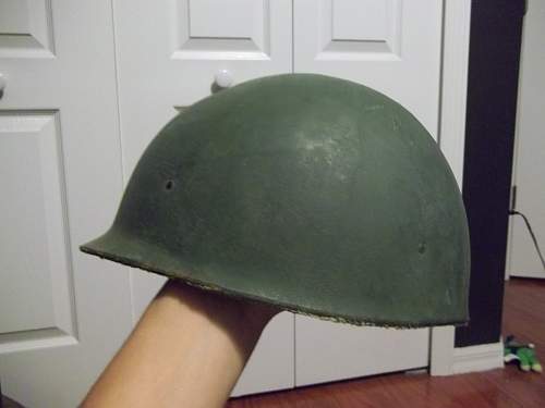 Spooky Vietnam era helmet?