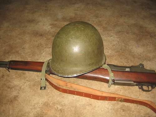 M1 helmet? Bought awhile back, questions