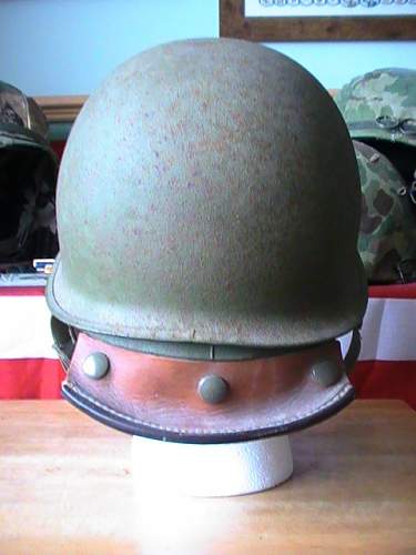 M-1 helmet with modded liner, Israeli tanker helmet