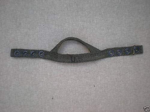 Para-helmet nape strap