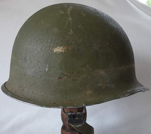 US 11th Airborne M1 helmet Liner - Craigslist Finds