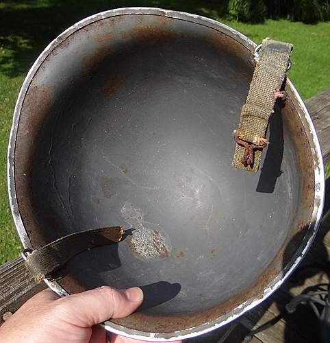 WWII McCord Former FB? Navy Helmet