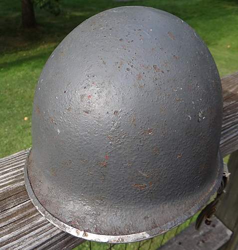 WWII McCord Former FB? Navy Helmet