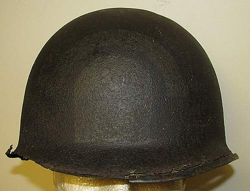 American helmet found at Omaha Beach for sale...