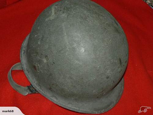 M1 Helmet Front Seam is this a ww2 helmet ?