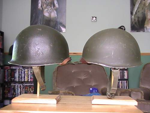 M1 helmet Question