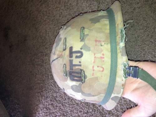 Opinions on Vietnam Era M1 Graffiti helmet