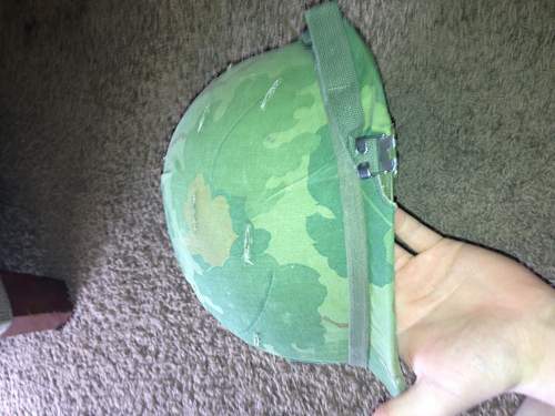 Vietnam era Captains Helmet with Provenance