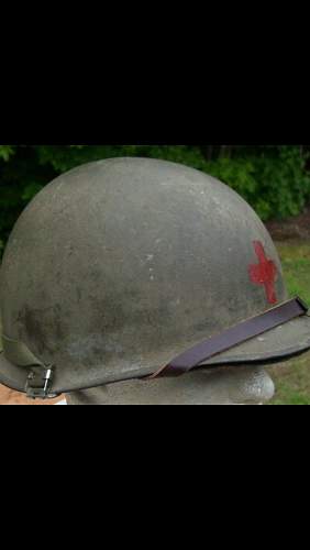 Vietnam medic helmet?