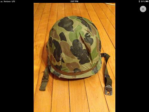 possible navy helmet on ebay