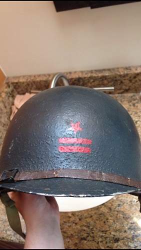 possible navy helmet on ebay