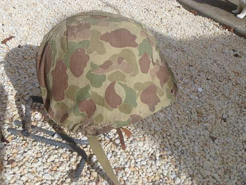 USMC m1 helmet and cover