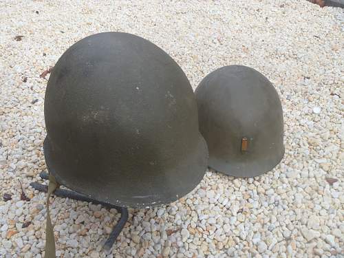 USMC m1 helmet and cover