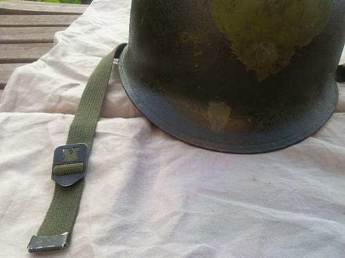 M1 airborne helmet: Korean era?