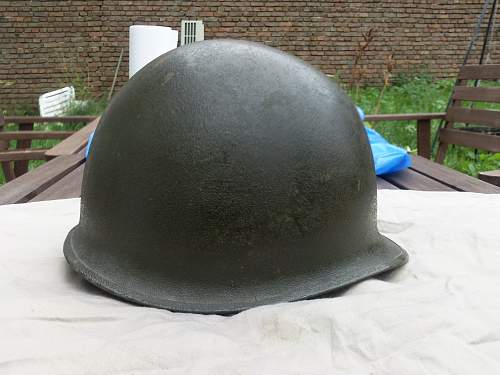 M1 airborne helmet: Korean era?