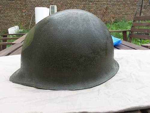 M1 airborne helmet: Korean era?