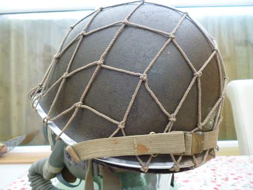 M1 fixed bale with m3 diaphragm gas mask.