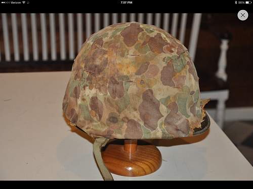 rough usmc m1 helmet cover