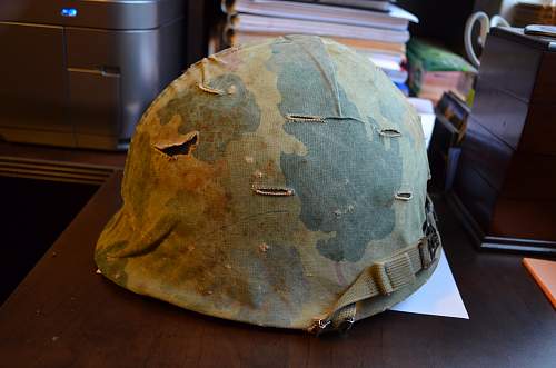 Genuine U.S. Vietnam Helmet...?