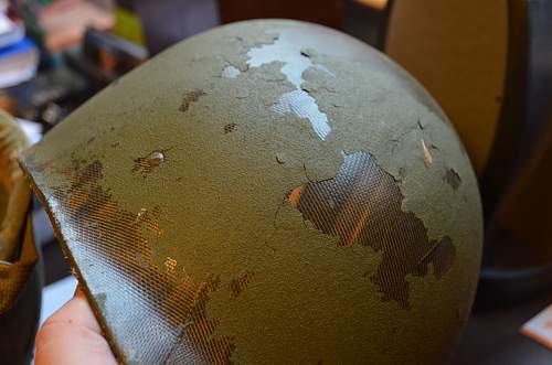 Genuine U.S. Vietnam Helmet...?