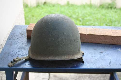 This is a ww2 helmet?internal number:1074 A