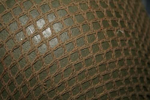 Is this an old US helmet net?