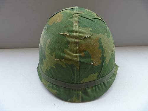 My Vietnam era US M1 helmet (pic heavy)