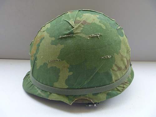 My Vietnam era US M1 helmet (pic heavy)