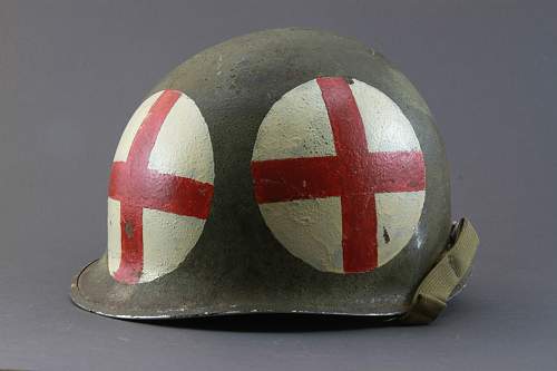 US medic M1 helmet