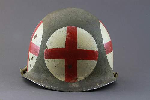 US medic M1 helmet