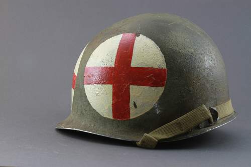 US medic M1 helmet