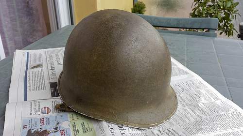 camouflage helmet