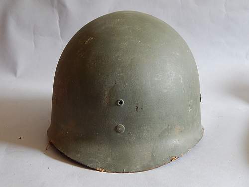 Another salty m1 helmet