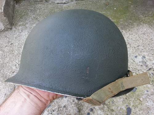 US M1 WWII fixed bale,front seam atlast