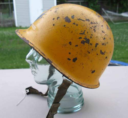 M1 Army Air Forces Helmet ID