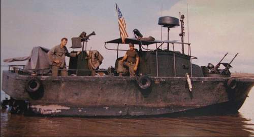 Vietnam War USN M1 helmet  shipboard grey