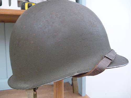 Westinghouse transitional fixed bale helmet.