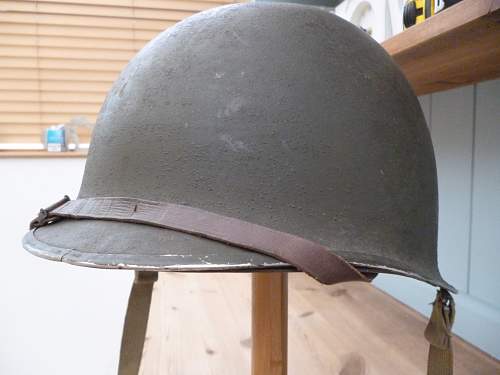 Westinghouse transitional fixed bale helmet.