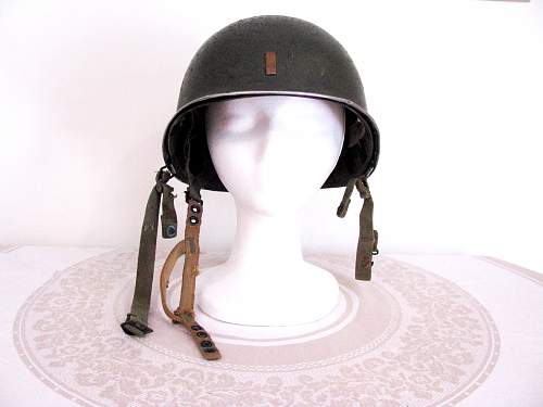 M1-C Rear Seam Paratrooper Helmet - 82nd Airborne