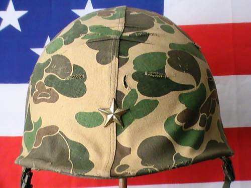 vietnam era generals airborne M-1 helmet