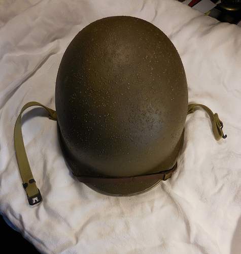 M1 Helmet - Fixed Bale, Front Seam