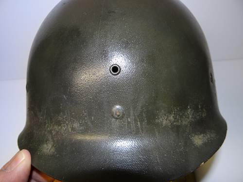 M1c helmet of dewey c. Simpson special forces vietnam