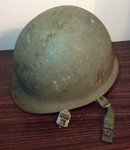 USMC M1 helmet pre Vietnam War