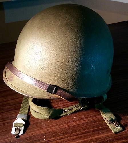 MWA59stamp on M1C helmet