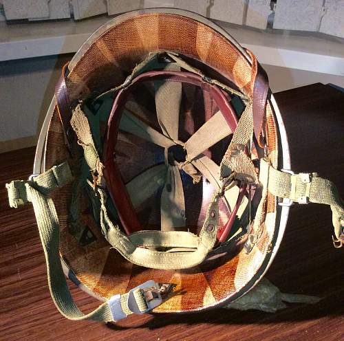 MWA59stamp on M1C helmet