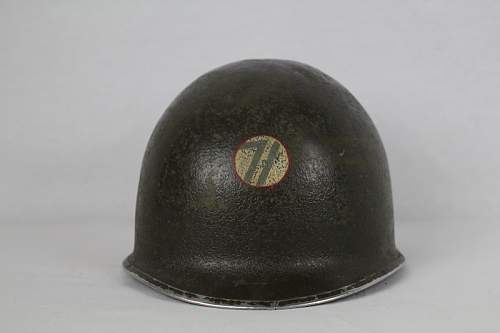 71st inf m1 helmet?